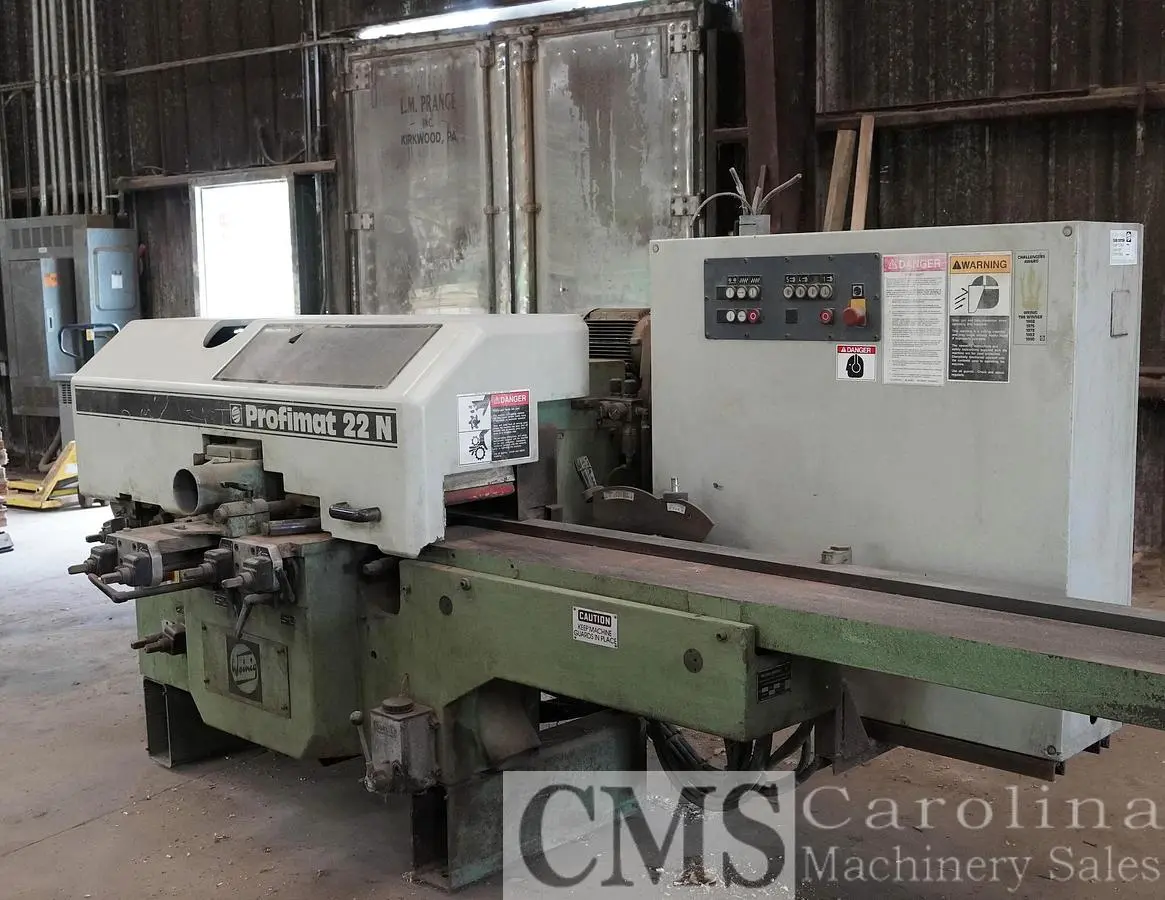 Used WEINIG PROFIMAT 22 MOULDER WITH R925 PROFILE GRINDER Woodworking Moulders North Carolina US | CAROLINA MACHINERY SALES #1262344