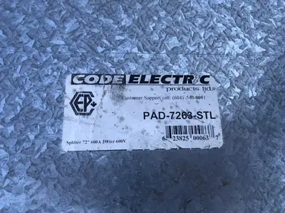 USED CODE ELECRTIC PAD-7263-STL