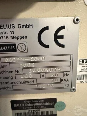 USED 2010 HEDELIUS C60PM-2000