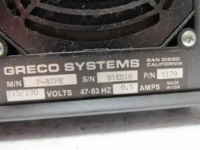 Greco Systems 5179 P-ATPE CNC Minifile