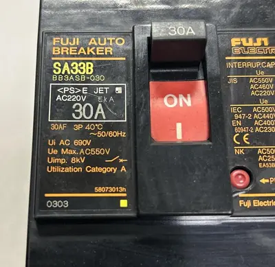 USED FUJI ELECTRIC BB3SAB-030