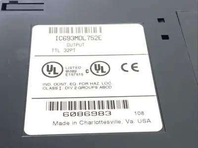 USED GE FANUC IC693MDL752E