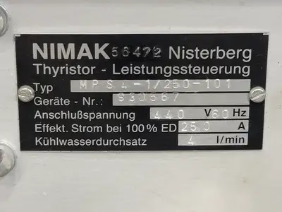 USED NIMARK MPS4-1/250-101