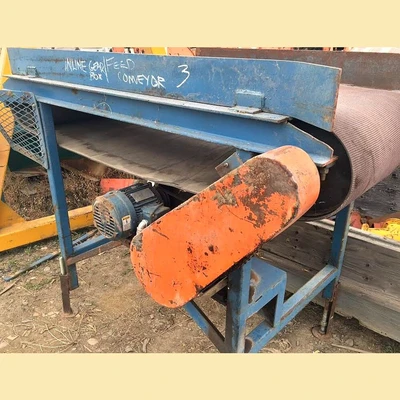 31 in x 74 in Belt Feeder