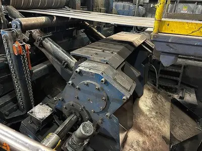 72" x .500" x 60,000# Delta Brands Dual Injector Head Slitting Line