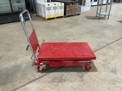 Used ULINE H-1784 DOUBLE SCISSOR LIFT TABLE Scissor Lifters Michigan US | Miedema Asset Management Group #1579974