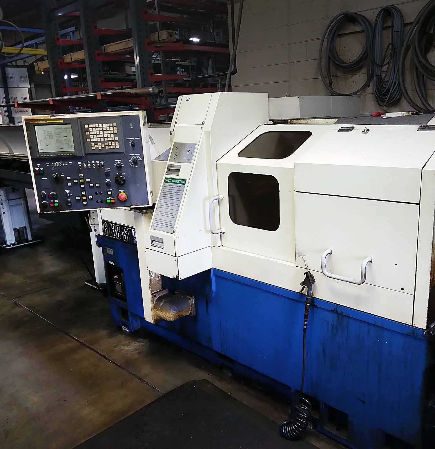Tsugami CNC Swiss Auto. Screw Machine