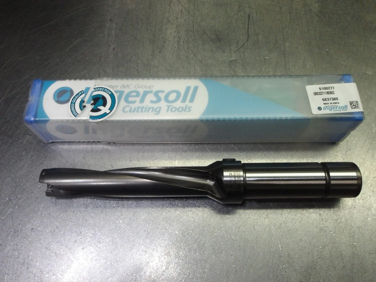 Ingersoll 22.2mm Coolant Thru Drill 1" Shank QR0222111N5R02 (LOC2242)