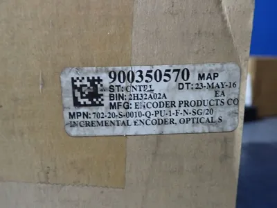 NEW ENCODER PRODUCTS CO. 70220S0010QPU1FNSG/20