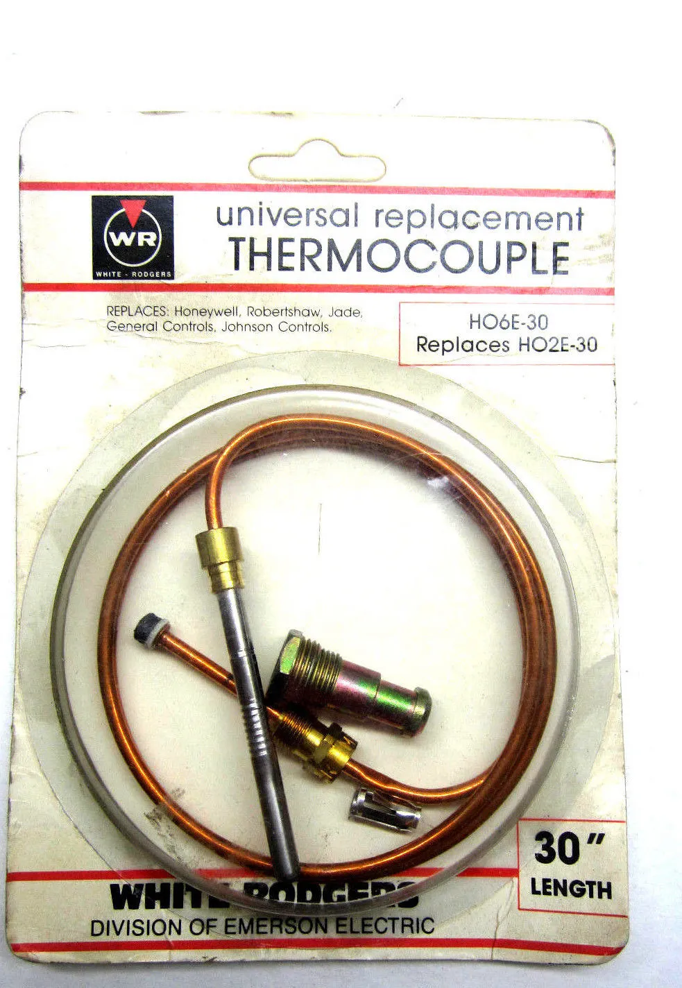 NEW WHITE RODGERS HO6E-30 THERMOCOUPLE HO6E30