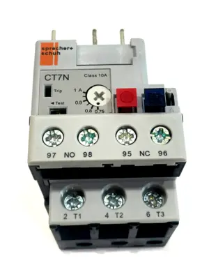 NEW SPRECHER+SCHUH CT7N-23-B10 THERMAL OVERLOAD RELAY SER.A CT7N23B10