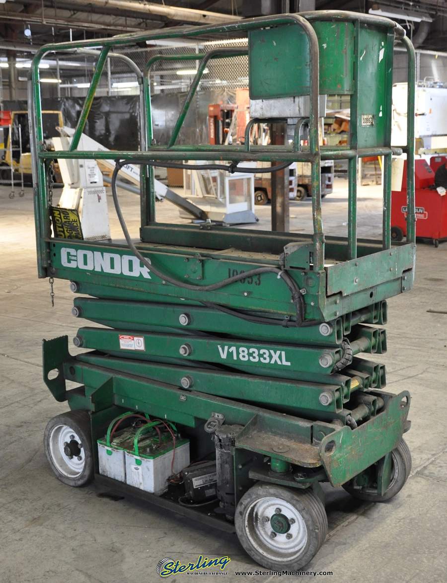 Used CONDOR V1833XL Scissor Lifters California US | Sterling Machinery Exchange #1466153