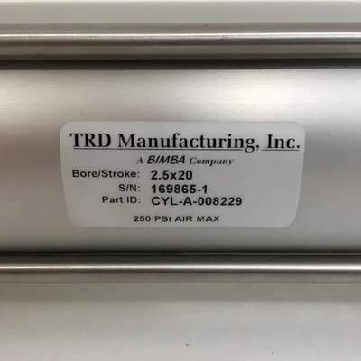 USED TRD Manufacturing, Inc. CYL-A-008229