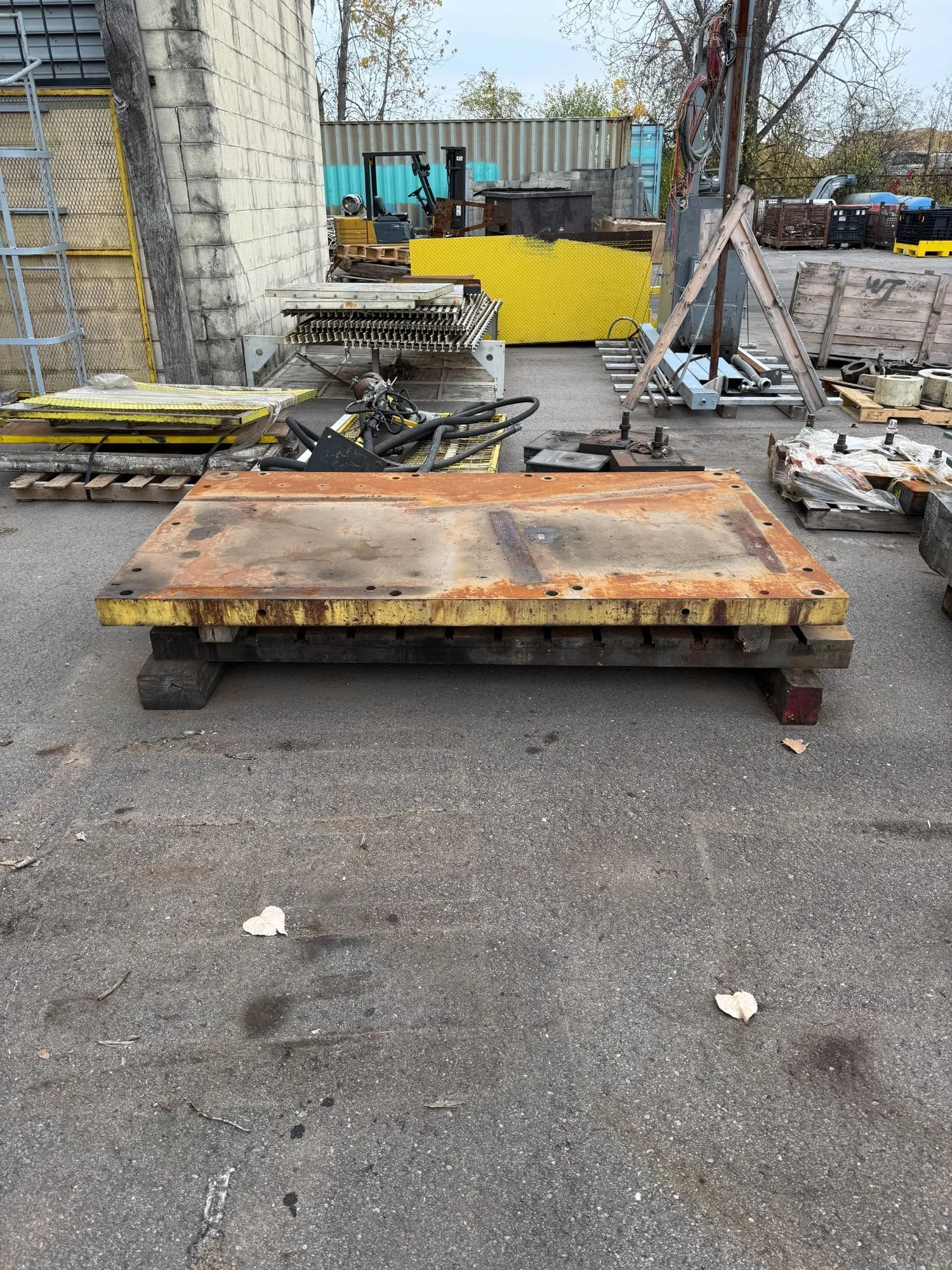 84" x 48" x 3.5" Bolster Plate