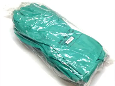 New | in-Stock Ansell Nitrile Chemical Gloves 13" Large S-15398L PKG OF 12 Gloves Michigan US | Maverick Industrial Sales #1395415