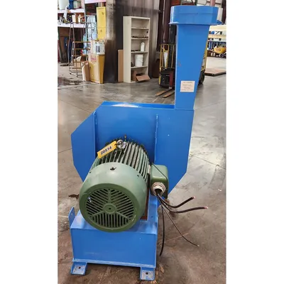 Used 75HP Alusuisse Alesa Pressure Blower w/ Inlet Filter and Acoustic Enclosure