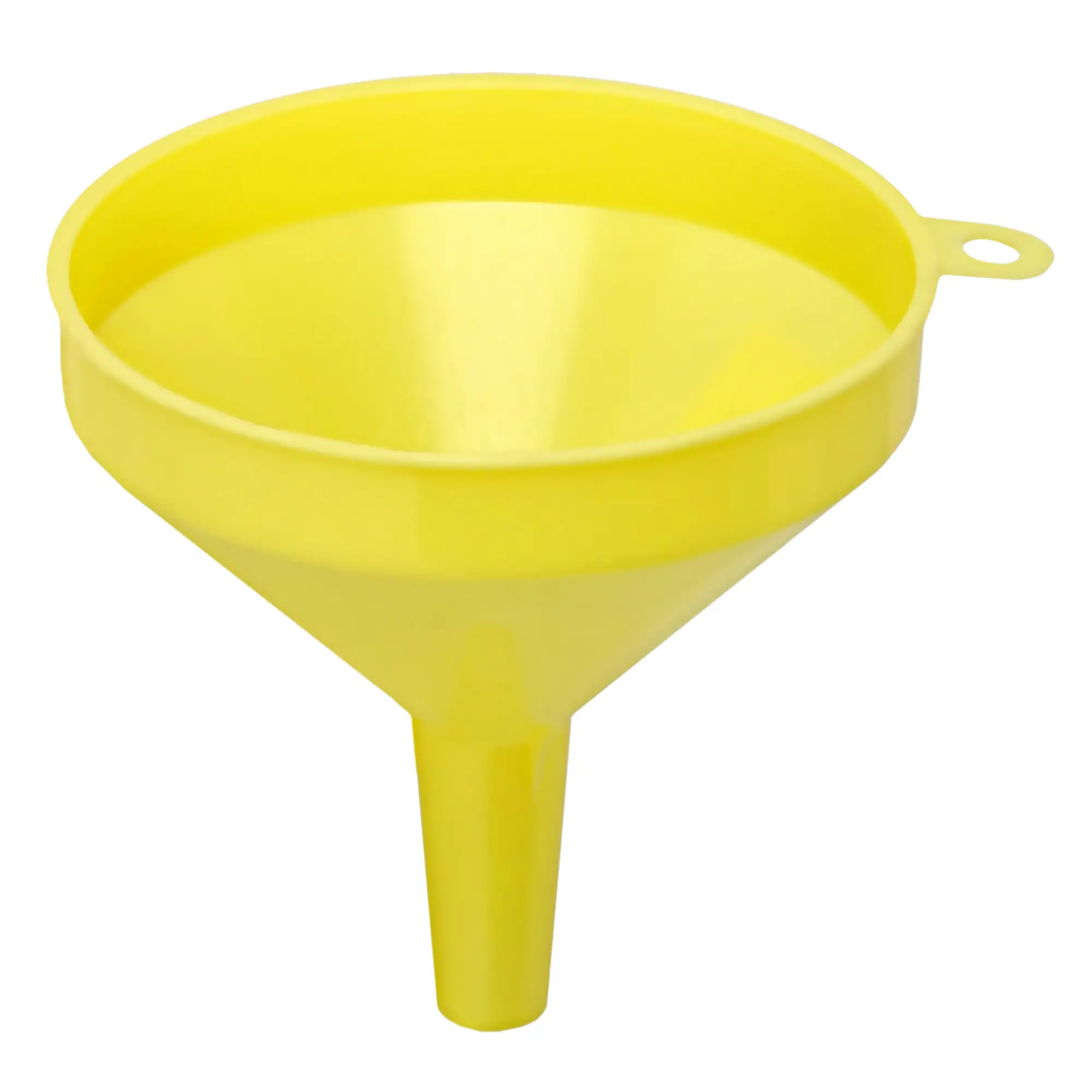 Thunder Group PLFN004 8 oz Funnel - Plastic, Yellow - 12, (each)