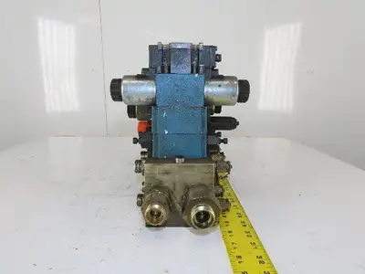 Rexroth 4WE6Y61 4/3 Way Hydraulic Valve Regulated Check Assembly