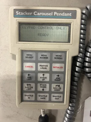BECKMAN COULTER FX BIOMEK MICROPLATE STACKER CAROUSEL w/ PENDANT