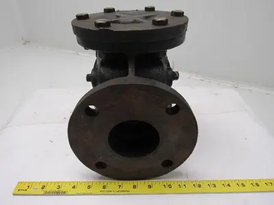 Walworth 3" Cast Iron Swing Check Valve 125S 200 WOG C322 7-1/2" Flange Mount