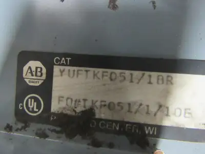 A-B Allen Bradley 1336F-BRF75-AN-EN 7.5HP AC Drive Assembly Bucket Disconnect
