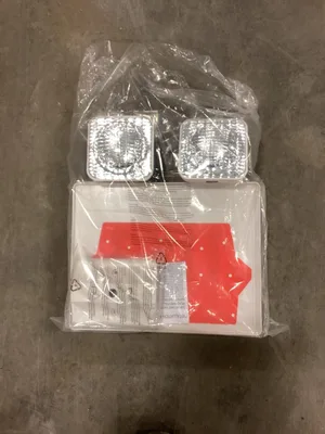 Uline H-6509 Plastic Exit Sign with Lights ; red NIB