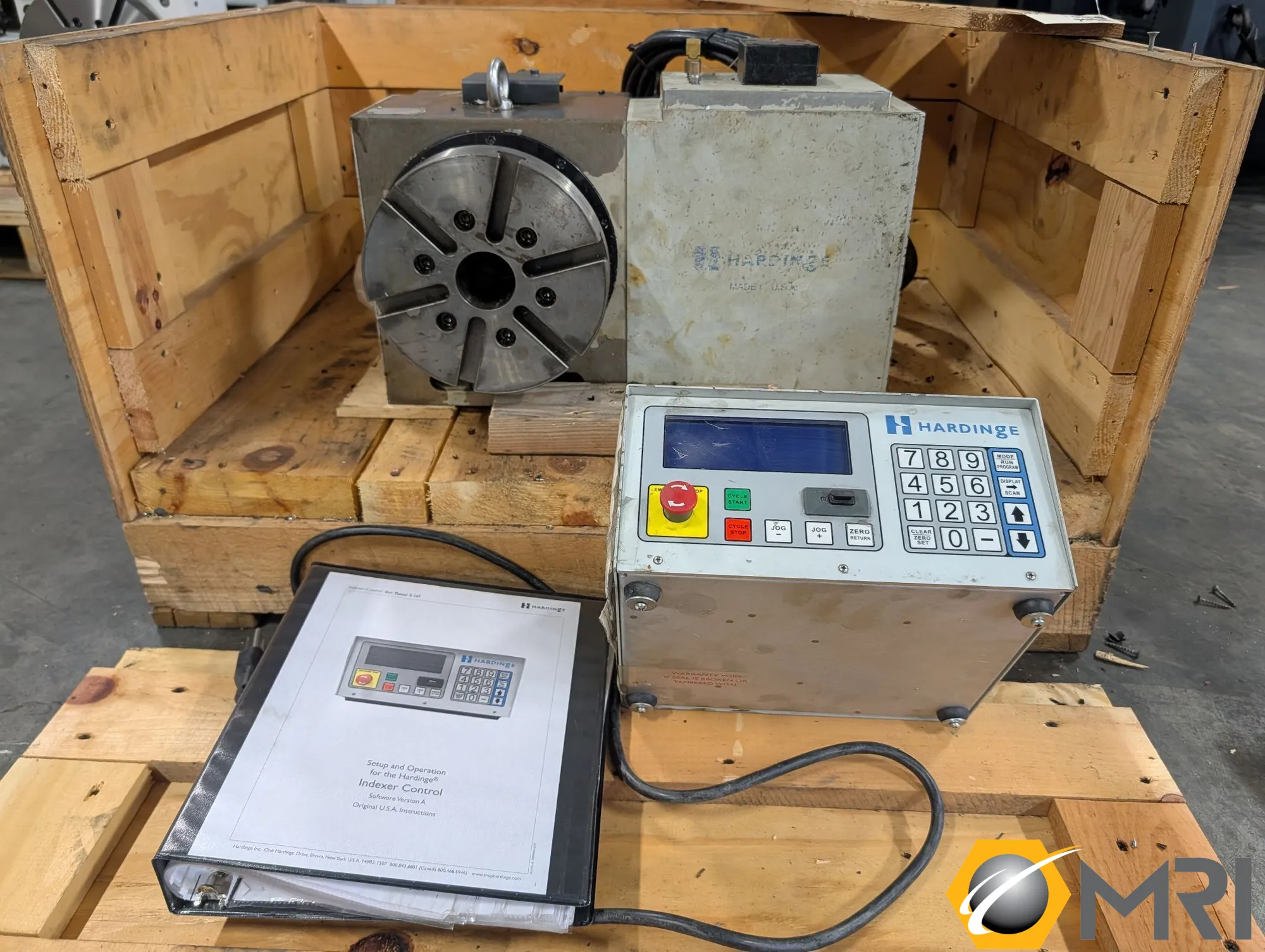 HARDINGE GD210 LP ROTARY TABLE WITH CONTROL | AG 7612481