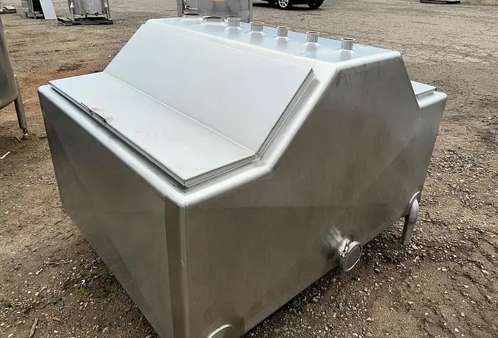 Tank, 250 Gallon, Stainless Steel, Rectangular Balance Tank #S744980
