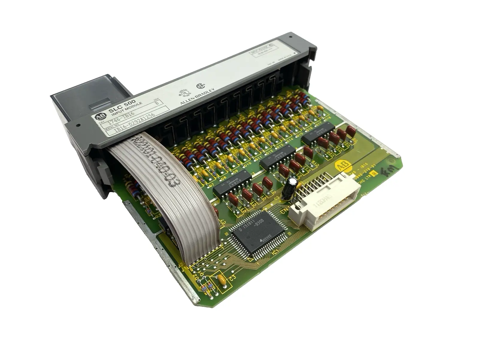 Used Allen-Bradley Ser. B SLC 500 Input Module 16-Inputs 24VDC PLC Input & Output Michigan US | Maverick Industrial Sales #1402224