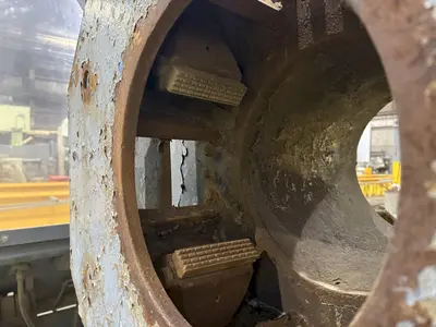 12" GOTCO MODEL #FT-80-2145 PIPE BUCKING MAKE-UP & BREAKOUT DOWNHOLE PIPE TORQUE MACHINE: YOBRO #24411