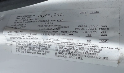 USED 2006 JAYCO GREYHAWK 31