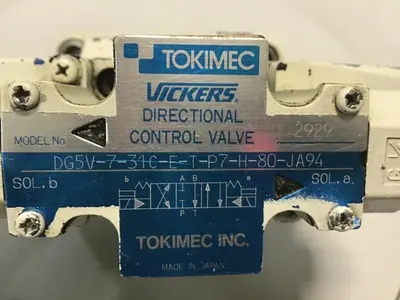 USED TOKIMEC DG5V-7-31C-E-T-P7-H-80-JA94