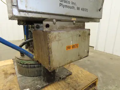 Graco Thermo Flow 55G Hot Melt Drum Unloader 55 Gallon 240V 3Ph READ