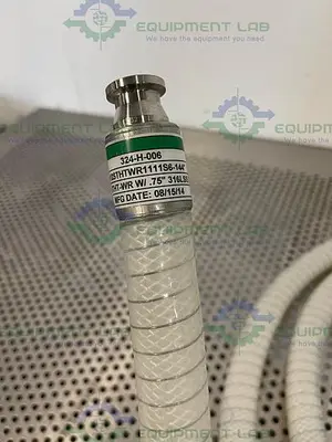 USED SANI TECH STHT-WR-0750 144" SILICONE HOSE W/ 3/4" SANITARY FITTING
