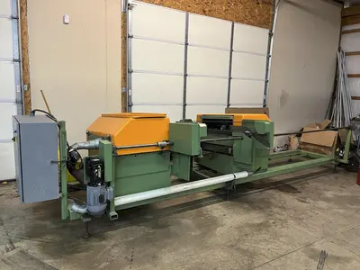 (2) BURRMASTER MODEL 2 DEBURRING MACHINE FOR TUBES, BARS, AND PROFILES: YOBRO #25165