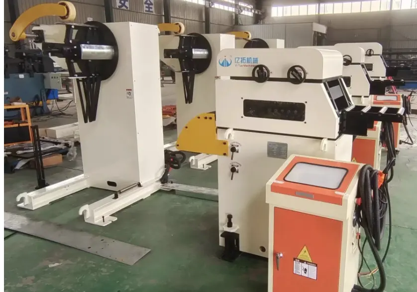 Metal Material Decoiler Leveler Feeder in USA