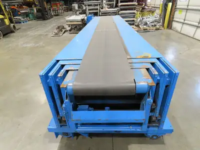 Stewart Glapat 1961T18SP 19'-61' Adjustoveyor Telescopic Conveyor 18" Belt 230V