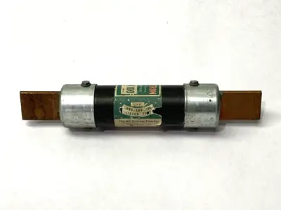 USED BUSSMANN DUAL ELEMENT FUSE CLASS K9 250V 100A