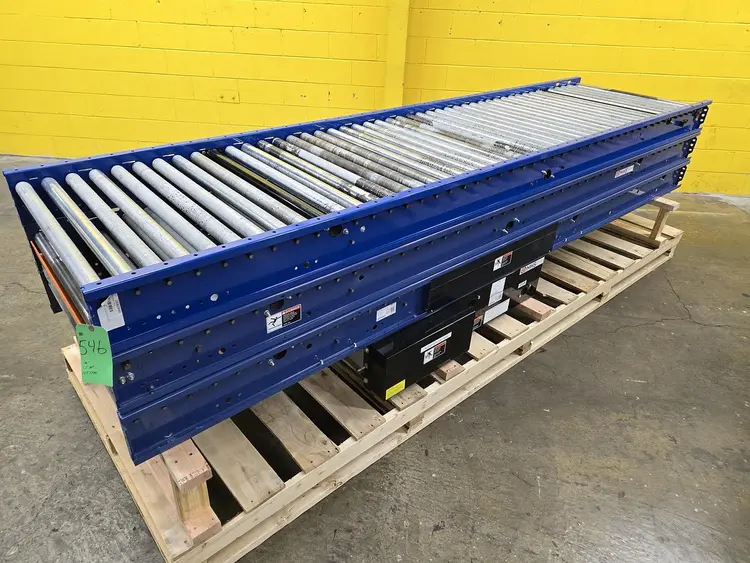 Used MHS ROLLER BED BELT CONVEYOR Belt Conveyors Wisconsin US | Packer City Sales #1301767
