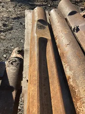 Used AFTERMARKET 5.75” X 44” CABLE TOOL DRILLING CHISEL BIT Construction Equipment Parts Pennsylvania US | East West Machinery & Drilling #1417255