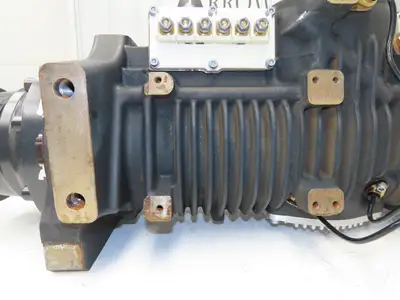 Linde AK20E-02 Forklift Dual-Wheel & Motor Front Axle Assembly Off E20C