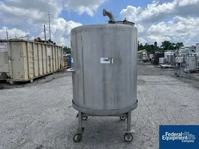 Unknown Portable Stainless Steel Tank, 2500# Capacity