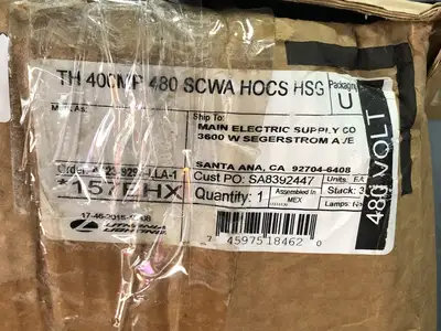 NEW LITHONIA LIGHTING TH 400MP 480 SCWA HOCS HSG