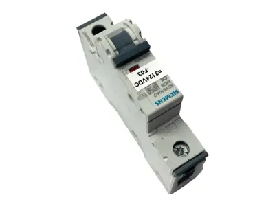 USED SIEMENS MINIATURE CIRCUIT BREAKER 1-POLE 230/400V 4A