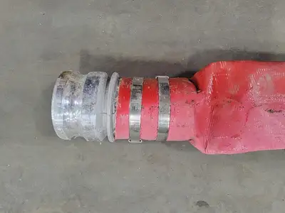 3" x 55 ft Brown PVC Discharge Hose