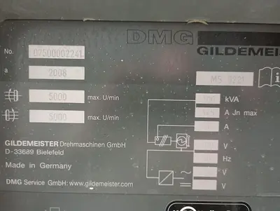 USED 2008 GILDEMEISTER GMX 300 LINEAR