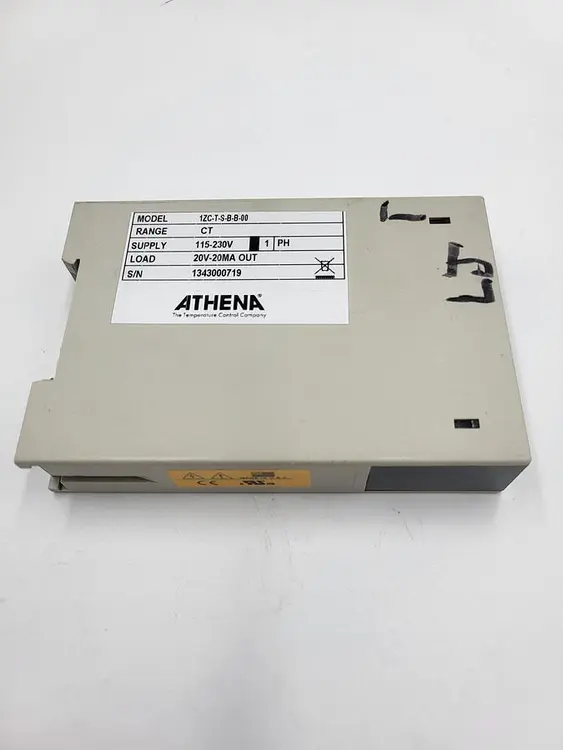 Used ATHENA ATHENA 1ZC-T-S-B-B-00 TEMPERATURE/PROCESS CONTROL Temperature Controls | ND Industrial Surplus #1215772