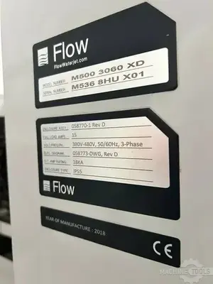 USED 2018 FLOW MACH500 3060XD