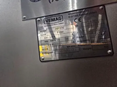 New | in-Stock 2020 VEMAG FM 250 Patty Forming Machines Illinois US | M&M Equipment Corp. #1363774