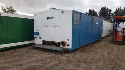 USED OILWELL S-856-10, (FORMERLY S-824-10) 5 3/4 X 8 TRIPLEX MUD / FRAC PUMP PACKAGE